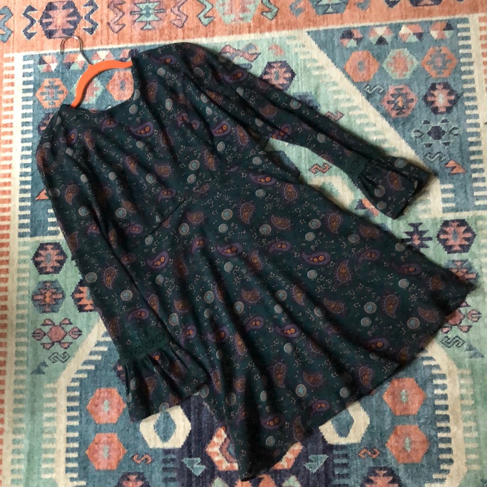 Boho vintage style dress